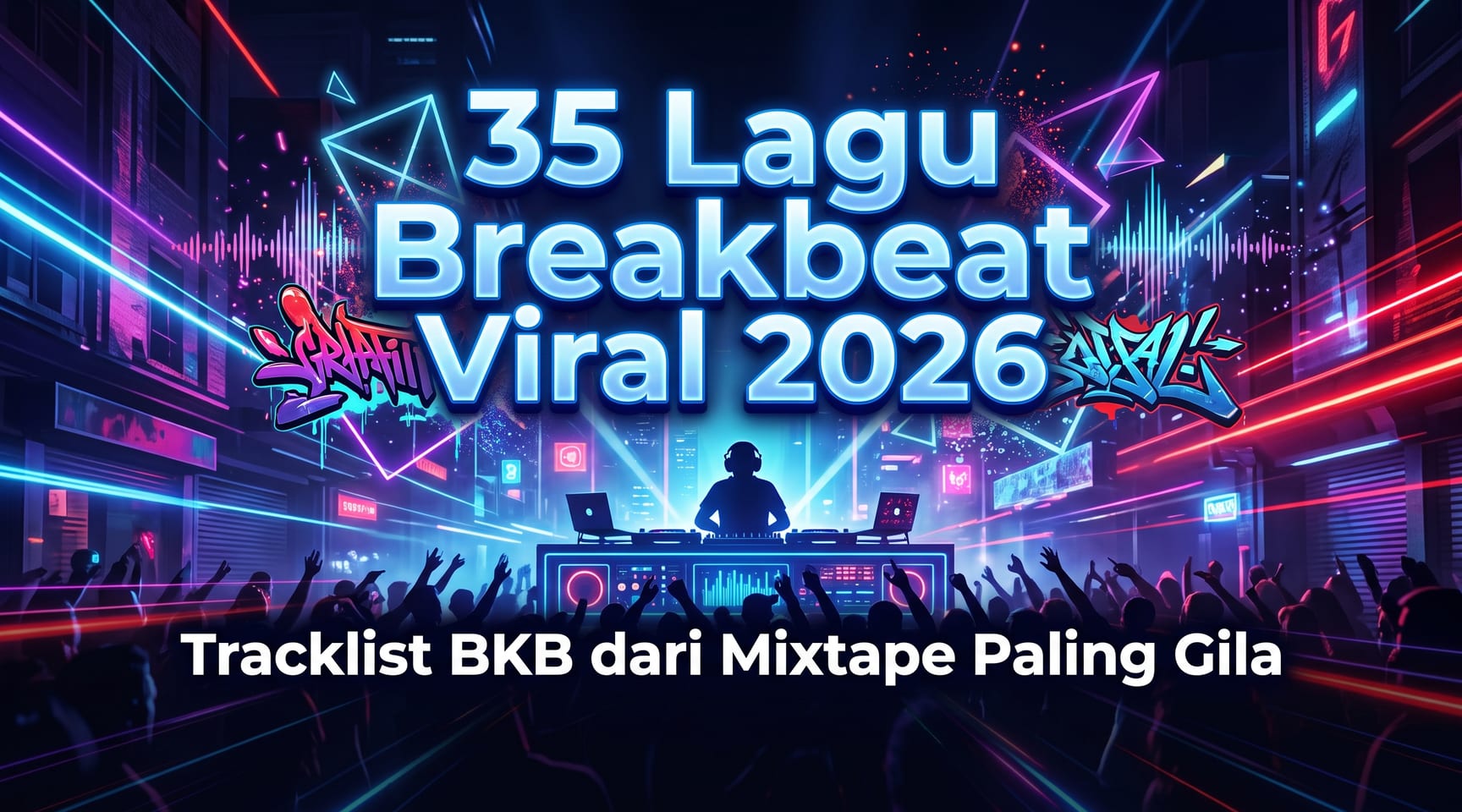 35 Lagu Breakbeat Viral 2026 — Tracklist BKB dari Mixtape Paling Gila