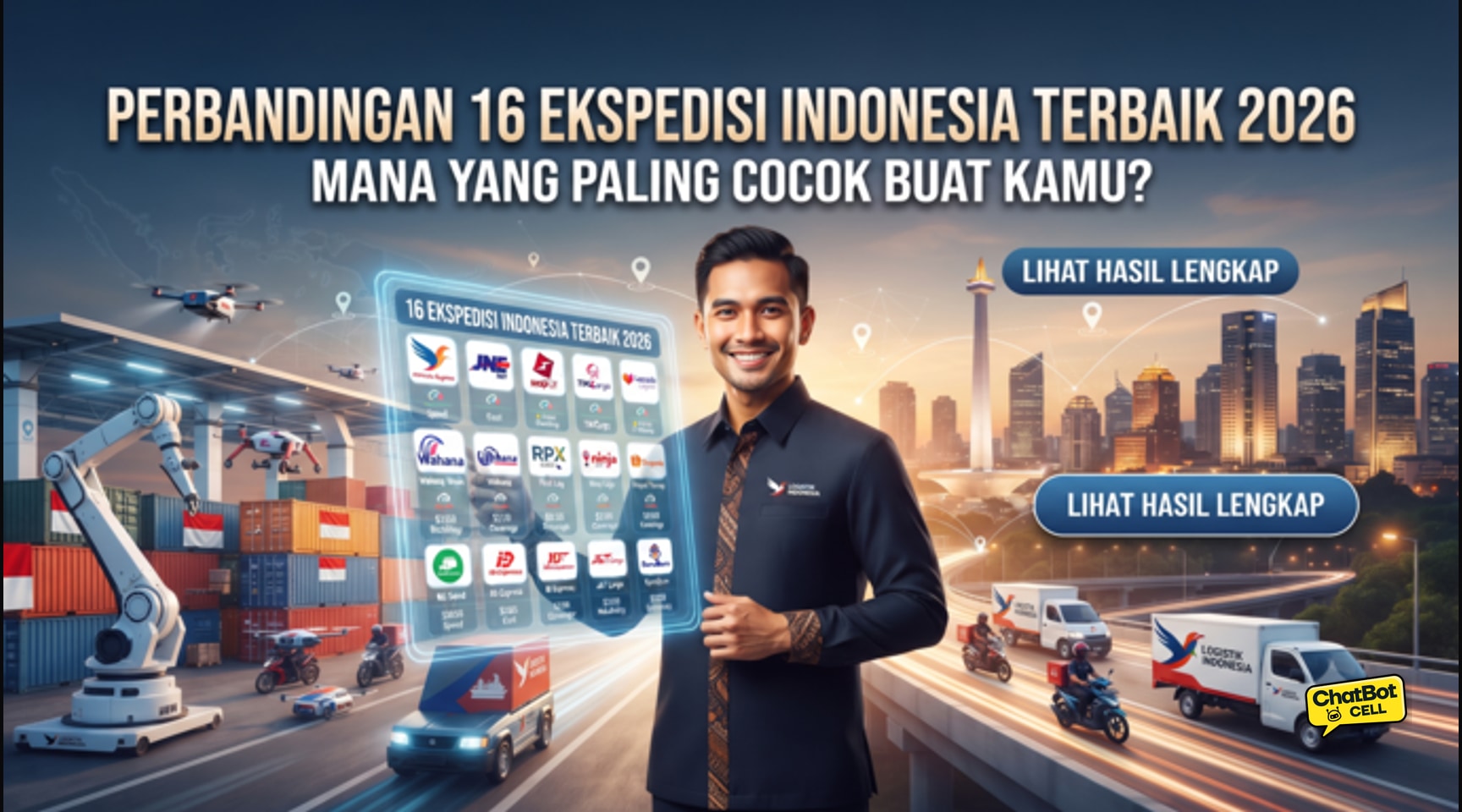Perbandingan 16 Ekspedisi Indonesia Terbaik 2026 — Mana yang Paling Cocok Buat Kamu?