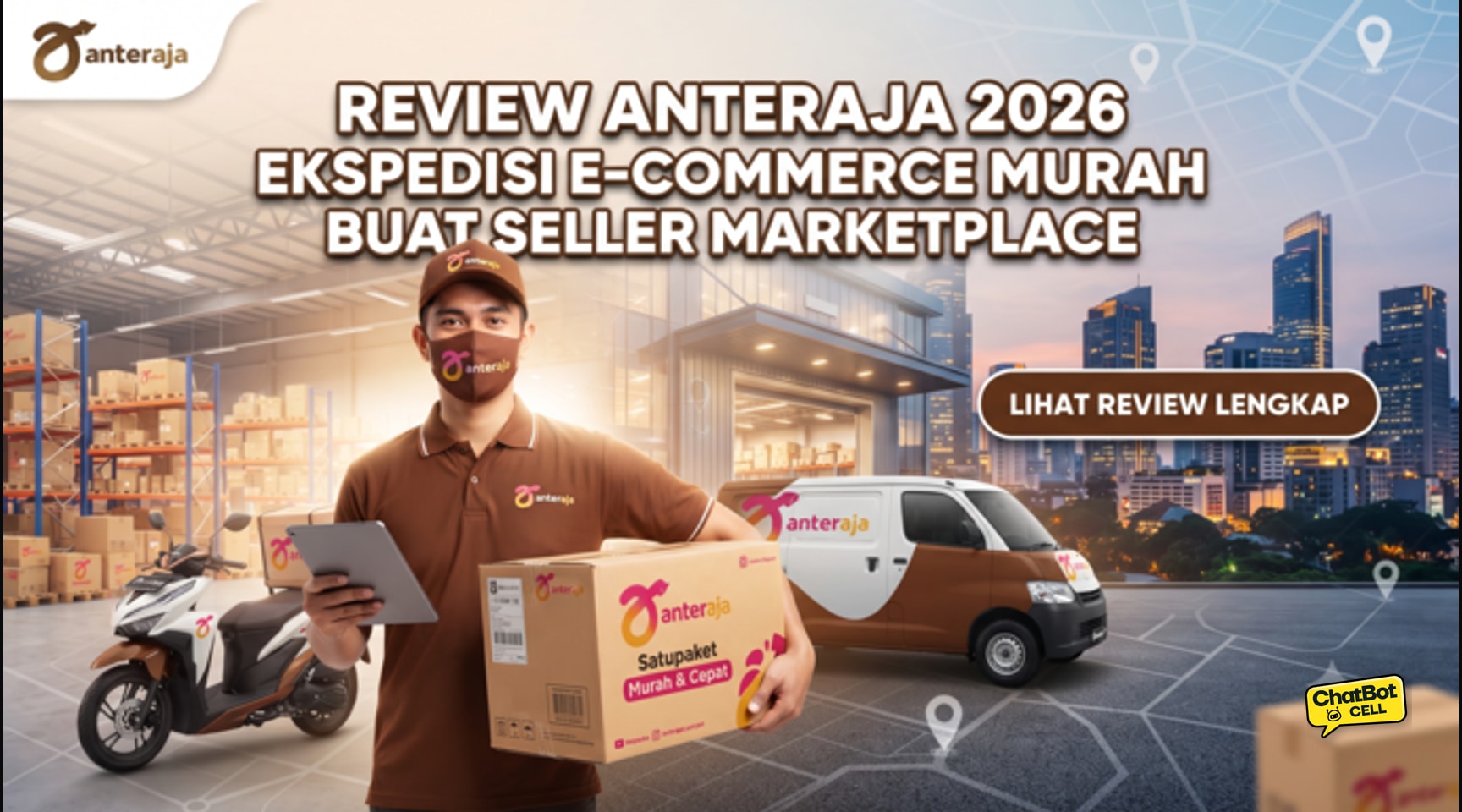Review Anteraja 2026 — Ekspedisi E-Commerce Murah buat Seller Marketplace