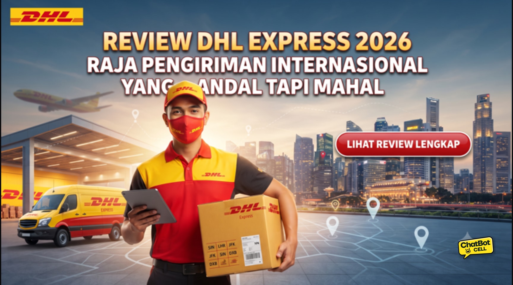 Review DHL Express 2026 — Raja Pengiriman Internasional yang Andal tapi Mahal