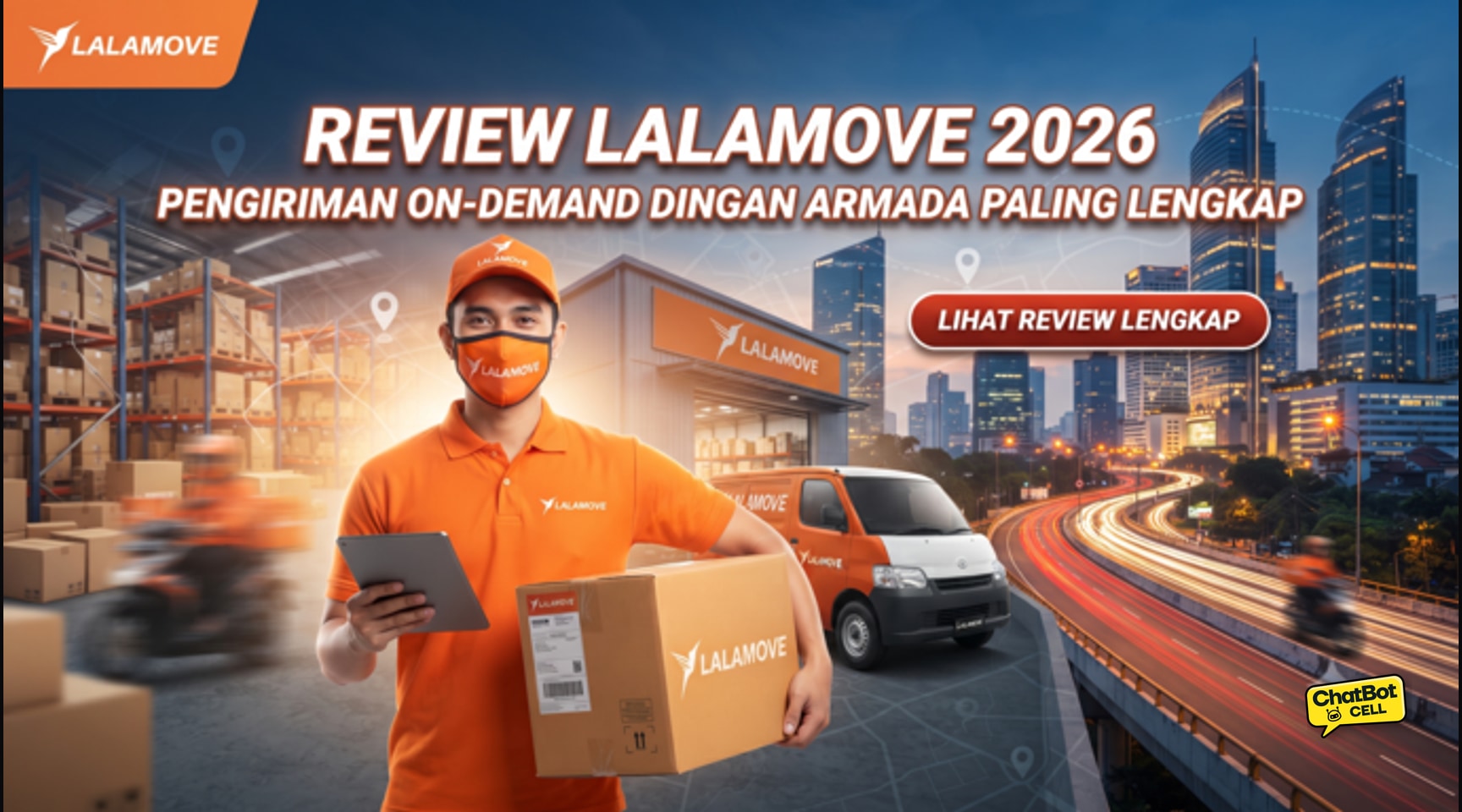 Review Lalamove 2026 — Pengiriman On-Demand dengan Armada Paling Lengkap