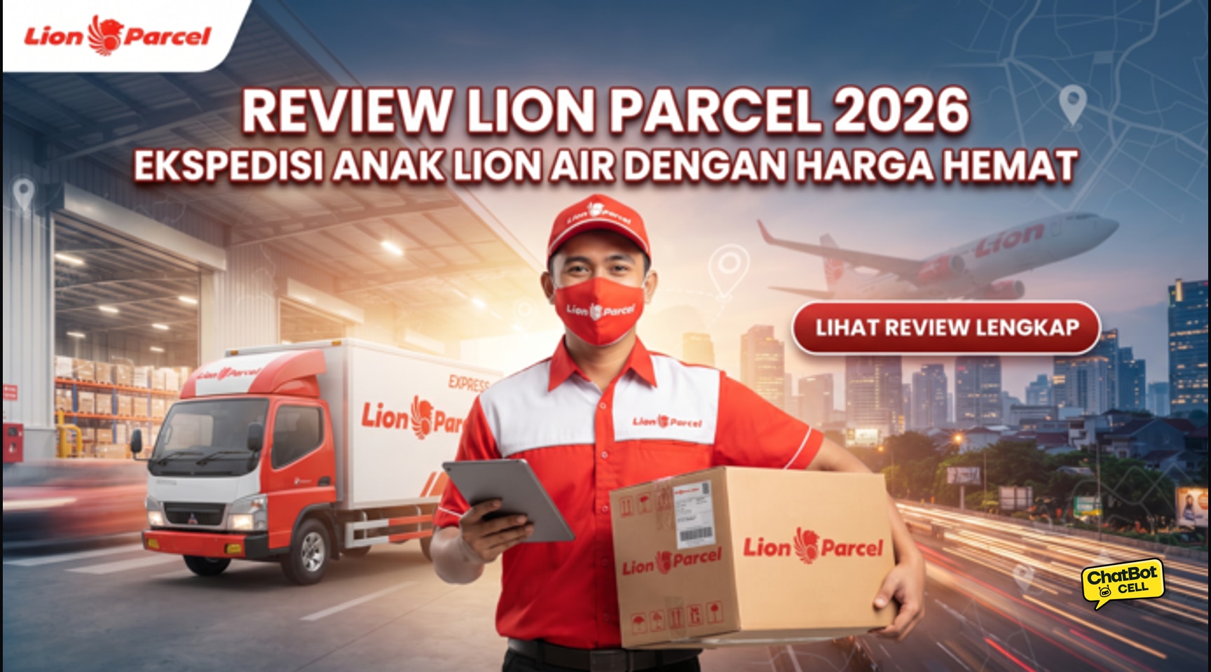 Review Lion Parcel 2026 — Ekspedisi Anak Lion Air dengan Harga Hemat