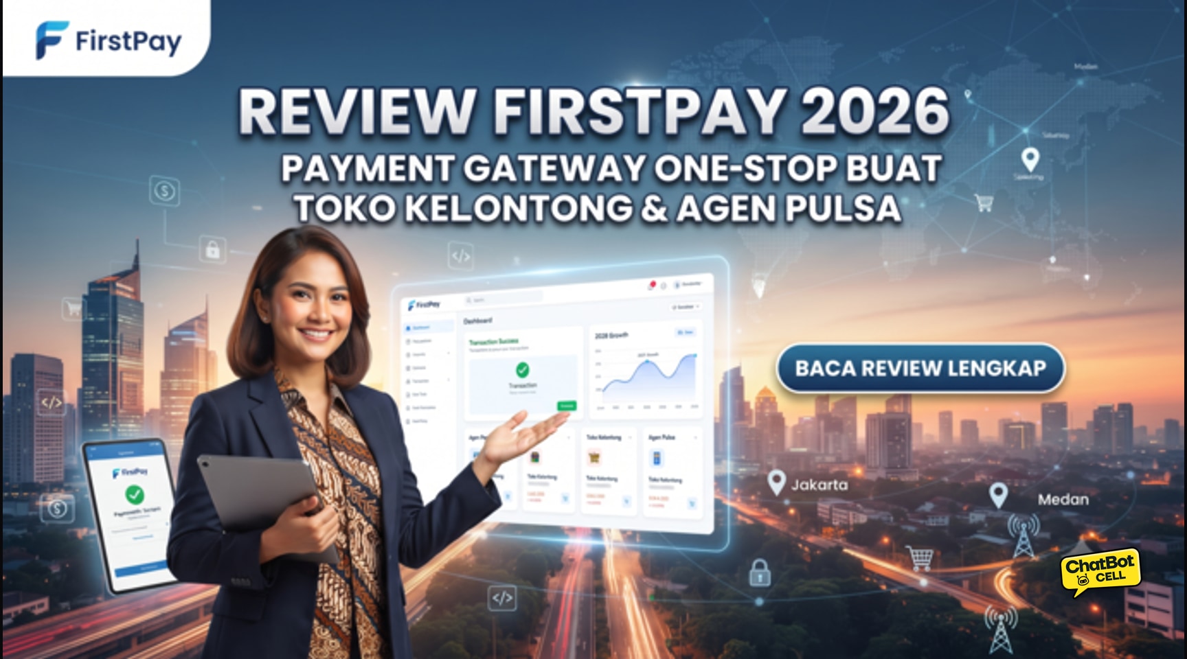Review FirstPay 2026 — Payment Gateway One-Stop buat Toko Kelontong & Agen Pulsa