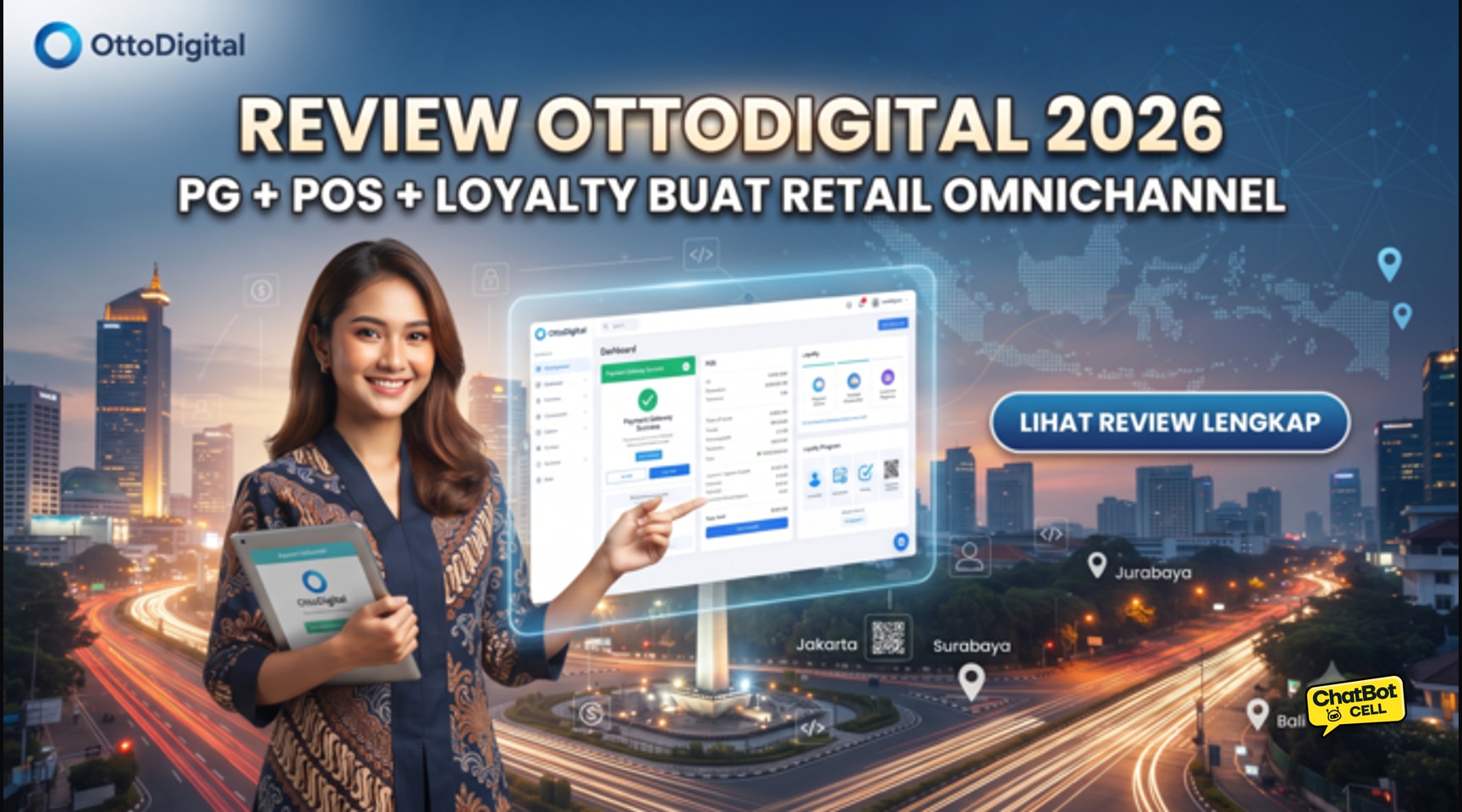 Review OttoDigital 2026 — PG + POS + Loyalty Buat Retail Omnichannel